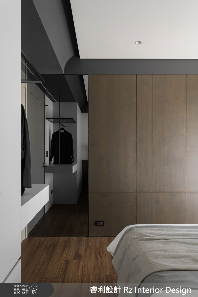 39坪新成屋(5年以下)＿現代風客房案例圖片＿睿利設計＿睿利_35.暖陽的佇留之32