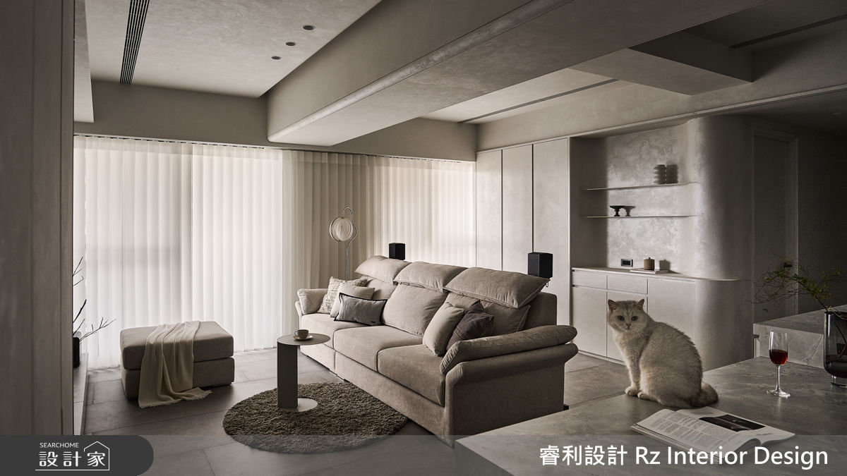 新成屋(5年以下)＿現代風客廳餐廳案例圖片＿睿利設計＿睿利_48.三染練色之10