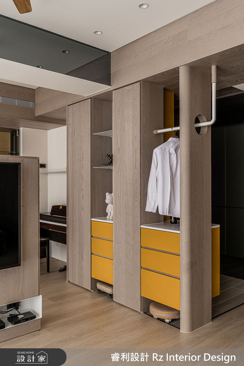 32坪新成屋(5年以下)＿現代風客廳案例圖片＿睿利設計＿睿利_49.雛芳如今之4