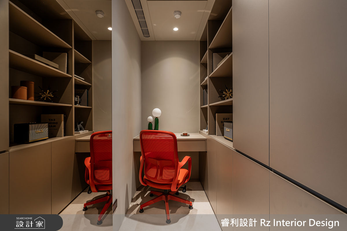 17坪新成屋(5年以下)＿現代風書房案例圖片＿睿利設計＿睿利_56.曉之19