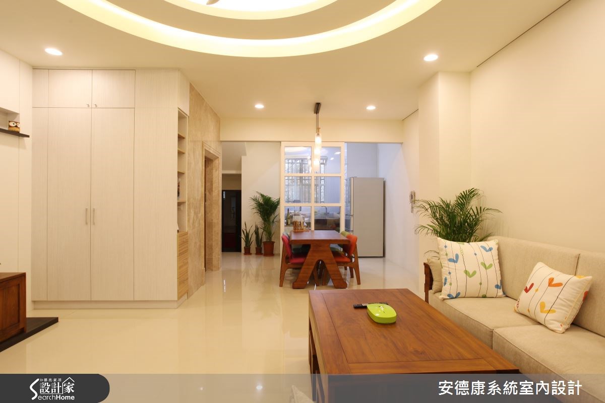 64坪新成屋(5年以下)＿混搭風客廳案例圖片＿安德康系統室內設計＿安德康_32之2