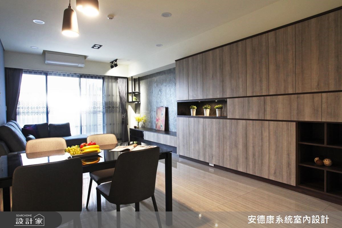 30坪新成屋(5年以下)＿現代風餐廳案例圖片＿安德康系統室內設計＿安德康_52之2