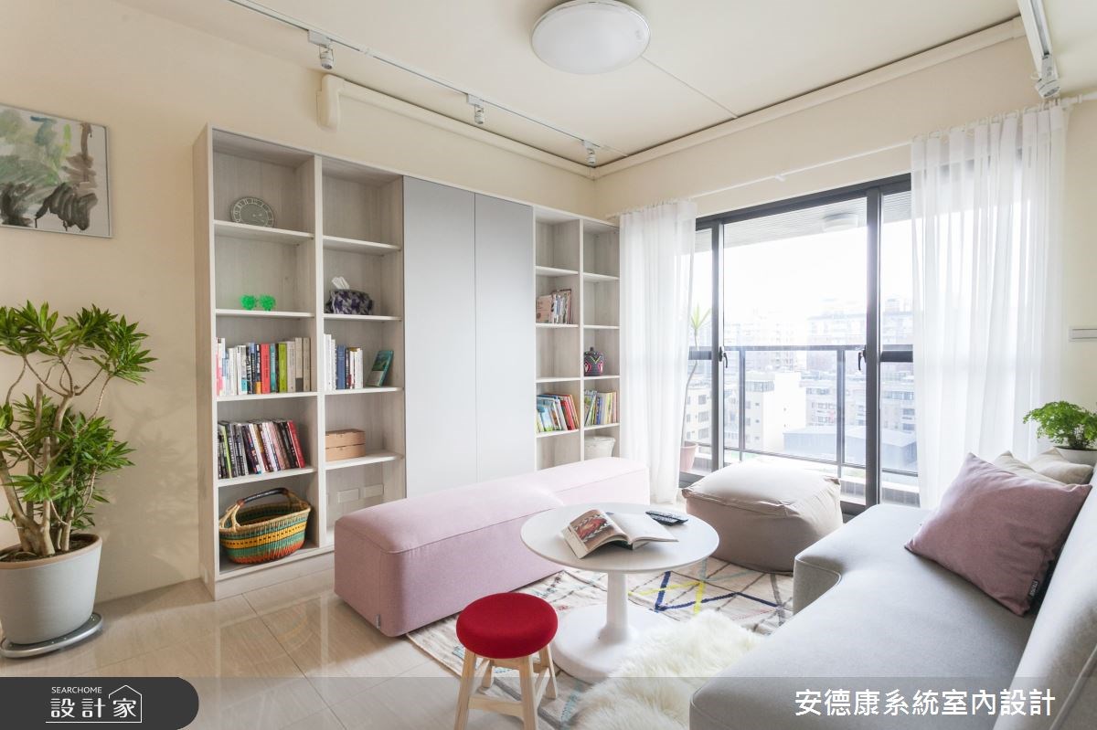 30坪新成屋(5年以下)＿北歐風客廳案例圖片＿安德康系統室內設計＿安德康_53之1