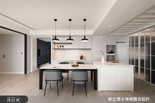 奧立佛x 株株_百立皇冠｜高雄H宅_現代美式風