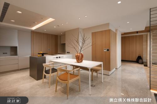 奧立佛x 株株_遠雄THE ONE｜高雄S宅_解構侘寂風