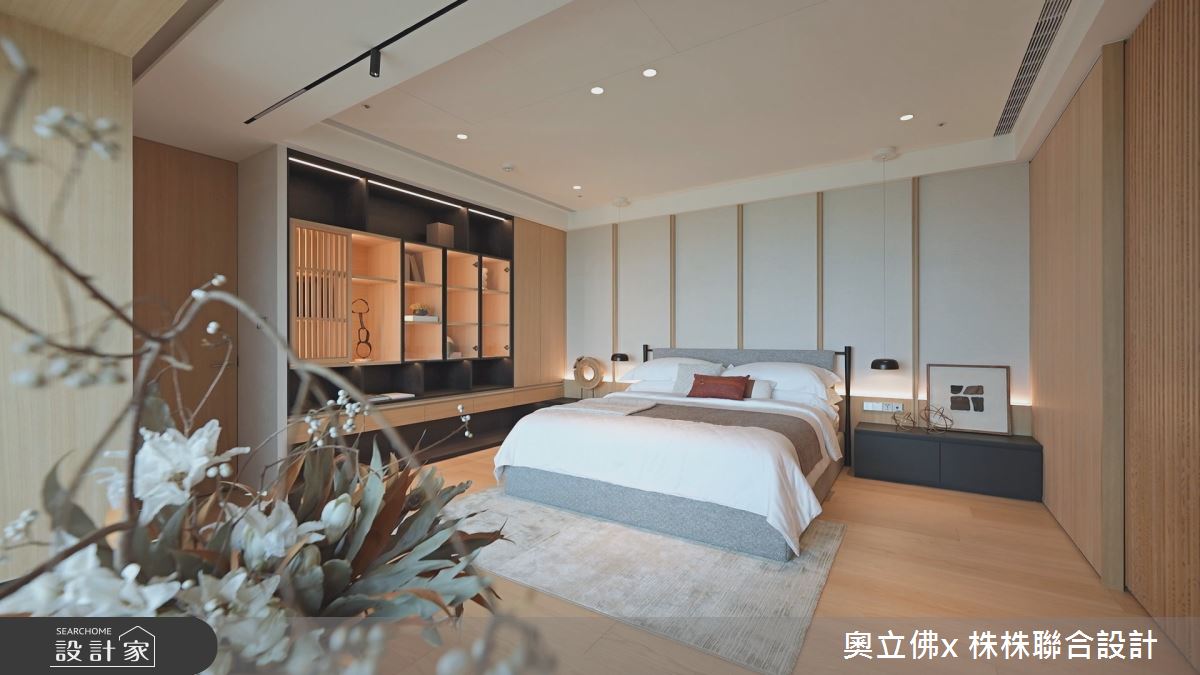 183坪毛胚屋＿日式風臥室案例圖片＿奧立佛x 株株聯合設計＿奧立佛x 株株_遠雄THE ONE｜實品屋之14
