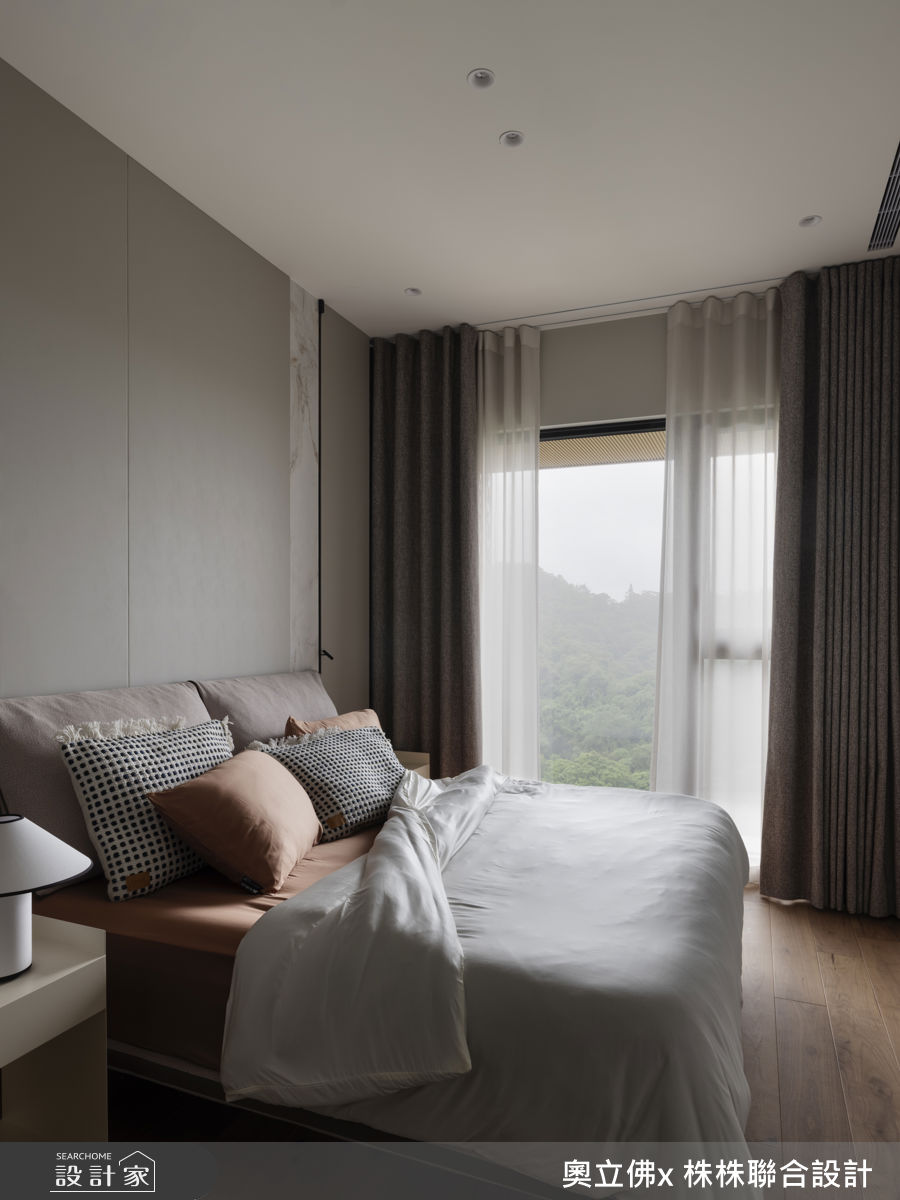 36坪毛胚屋＿混搭風臥室案例圖片＿奧立佛x 株株聯合設計＿奧立佛x 株株_House L in Taipei之19