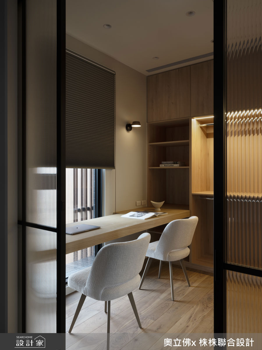 36坪毛胚屋＿混搭風書房案例圖片＿奧立佛x 株株聯合設計＿奧立佛x 株株_House L in Taipei之21