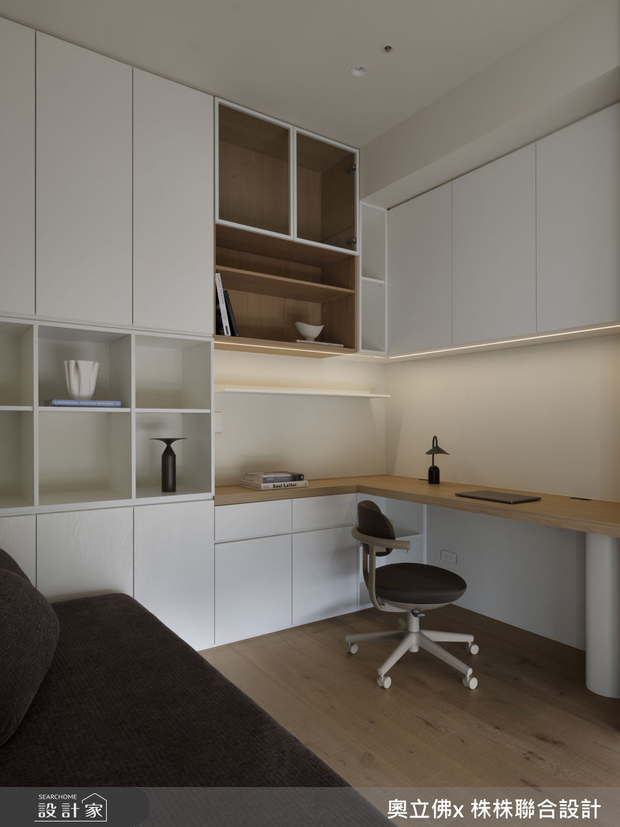 36坪毛胚屋＿混搭風臥室案例圖片＿奧立佛x 株株聯合設計＿奧立佛x 株株_House L in Taipei之24