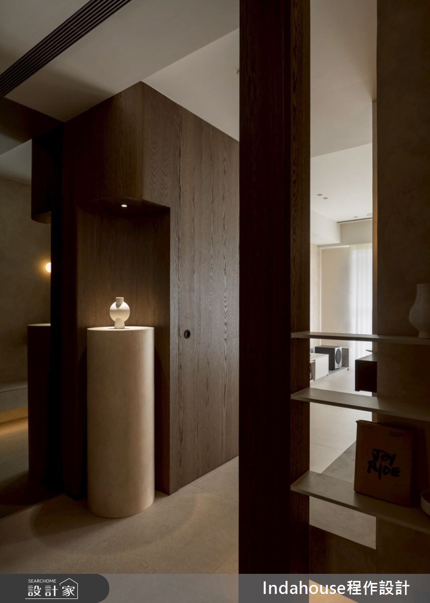20坪預售屋＿日式無印風玄關案例圖片＿Indahouse程作設計＿程作_【Residence】No.013 Zhuang House / Taoyuan之1