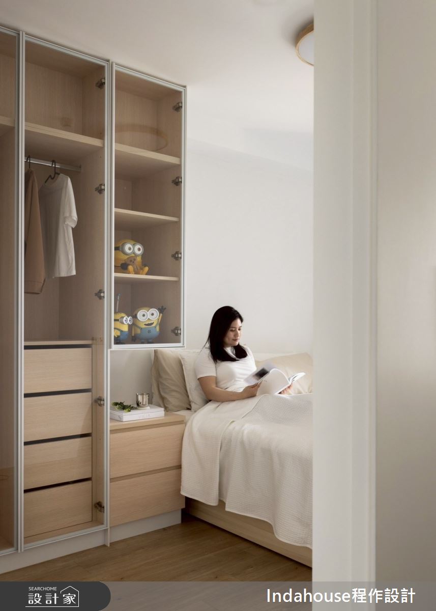 15坪預售屋＿簡約風臥室案例圖片＿Indahouse程作設計＿程作_【Residence】No.014 Lin House / New Taipei之8