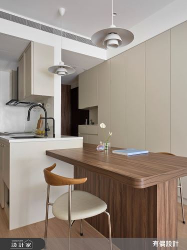 有偶_浮光聚所_現代奶油風