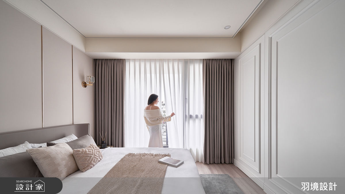 83坪新成屋(5年以下)＿美式風臥室案例圖片＿羽境設計＿羽境_08之23