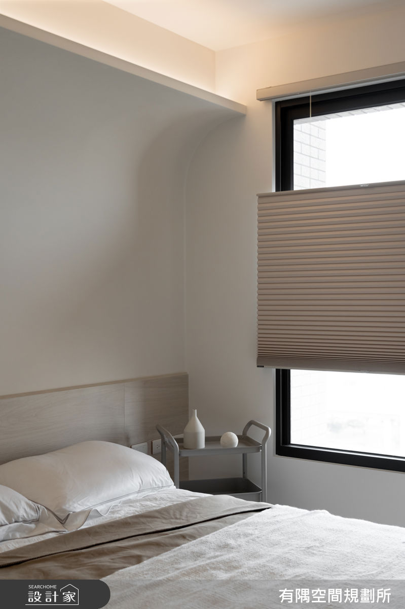 25坪新成屋(5年以下)＿北歐風臥室案例圖片＿有隅空間規劃所＿有隅_64.Inn之18