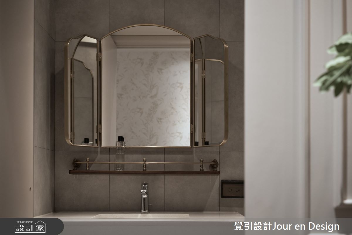 30坪新成屋(5年以下)＿英式風浴室案例圖片＿覺引設計Jour en Design＿覺引_英式茶韻之45