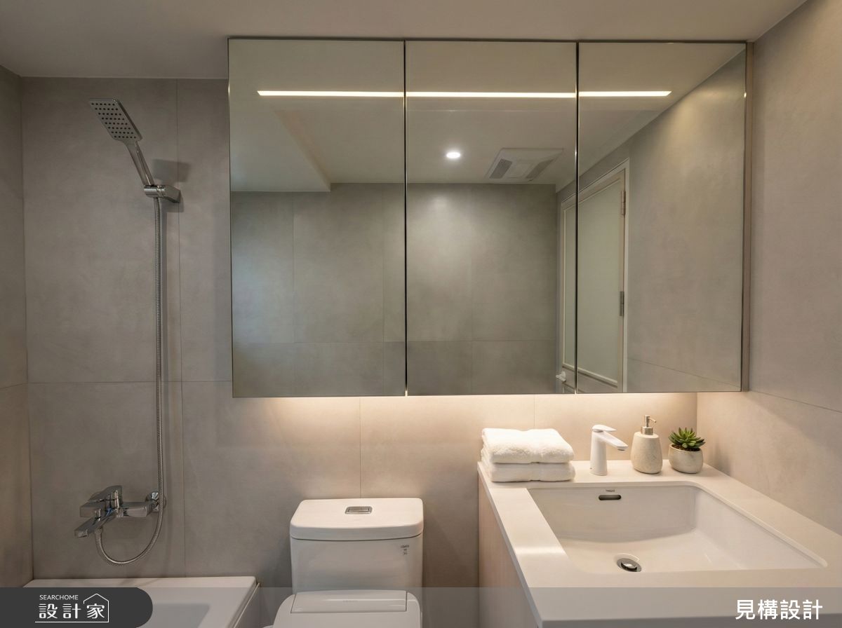 26坪新成屋(5年以下)＿北歐風浴室案例圖片＿見構設計 Compose Designed＿見構_05之6