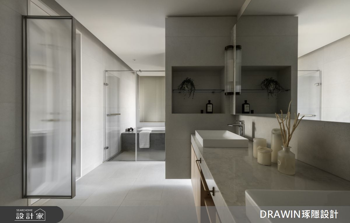 42坪新成屋(5年以下)＿現代風浴室案例圖片＿琢隱設計DRAWIN DESIGN STUDIO＿琢隱_京王之29
