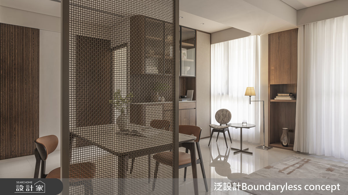 20坪新成屋(5年以下)＿新東方風客廳餐廳案例圖片＿泛設計Boundaryless concept＿泛設計_柔光之域之1