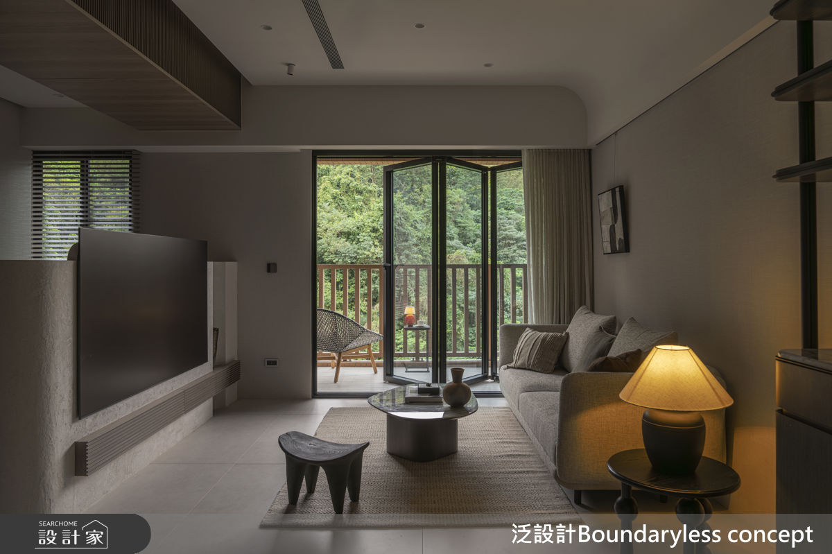 30坪毛胚屋＿人文禪風客廳案例圖片＿泛設計Boundaryless concept＿泛設計_光落成境之30