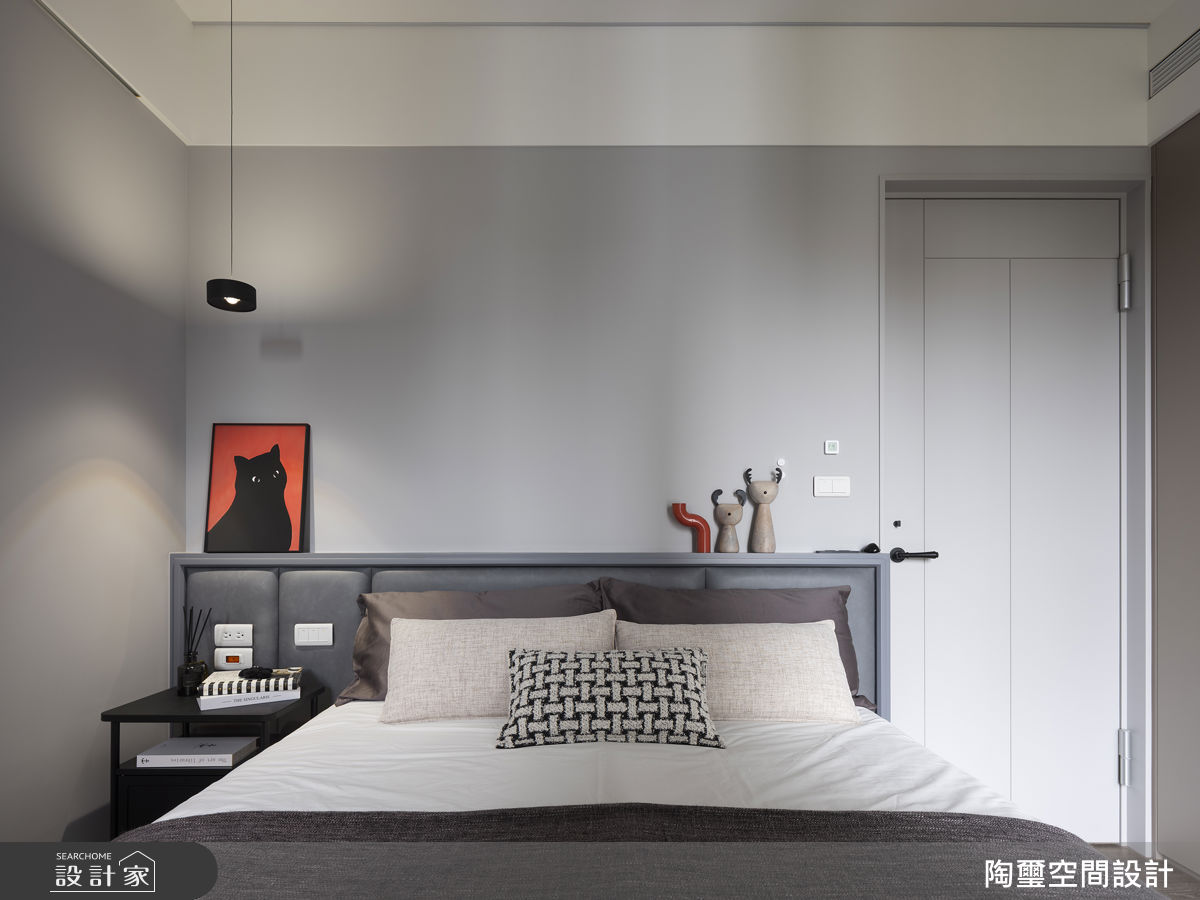 18坪預售屋＿美拉德風臥室案例圖片＿陶璽空間設計＿陶璽_60之24