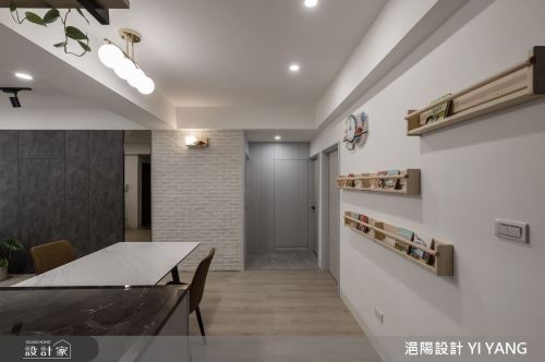 浥陽_台北47年老宅｜現代北歐風_現代北歐風