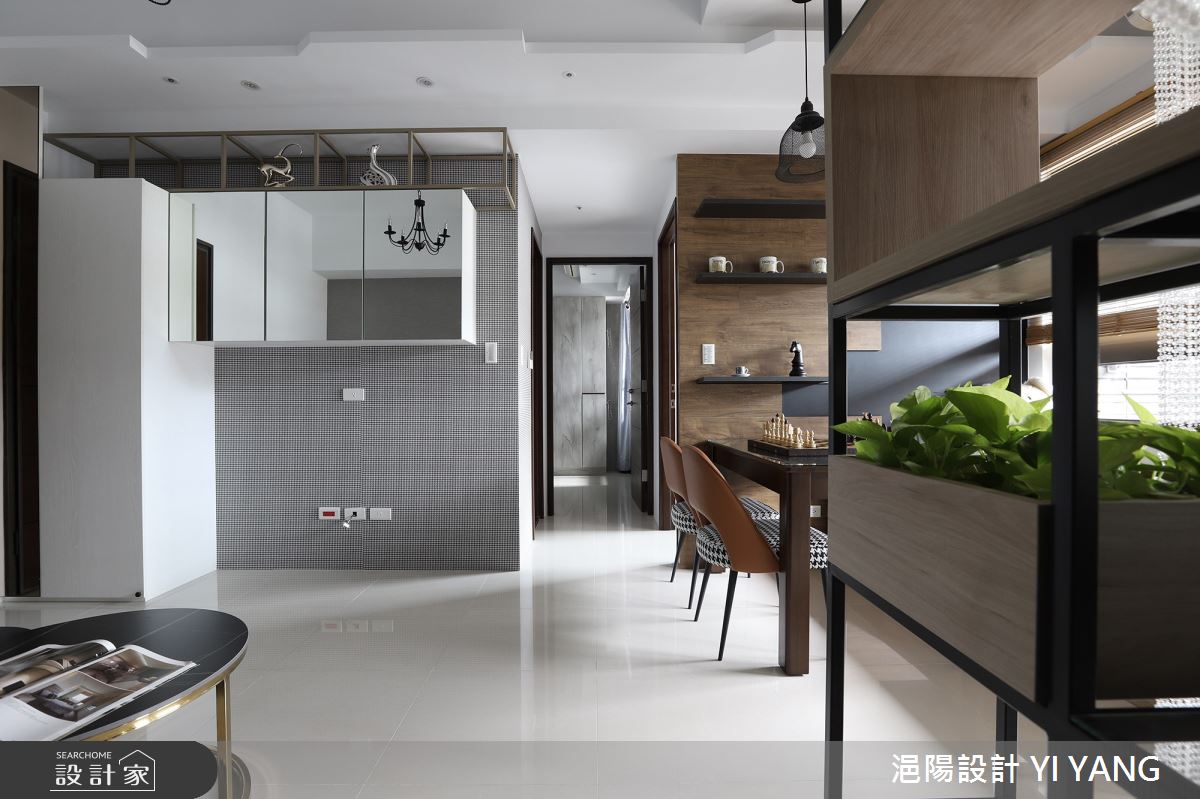 18坪新成屋(5年以下)＿現代風客廳餐廳案例圖片＿浥陽設計 YI YANG＿浥陽_新北將捷家和｜現代風之3