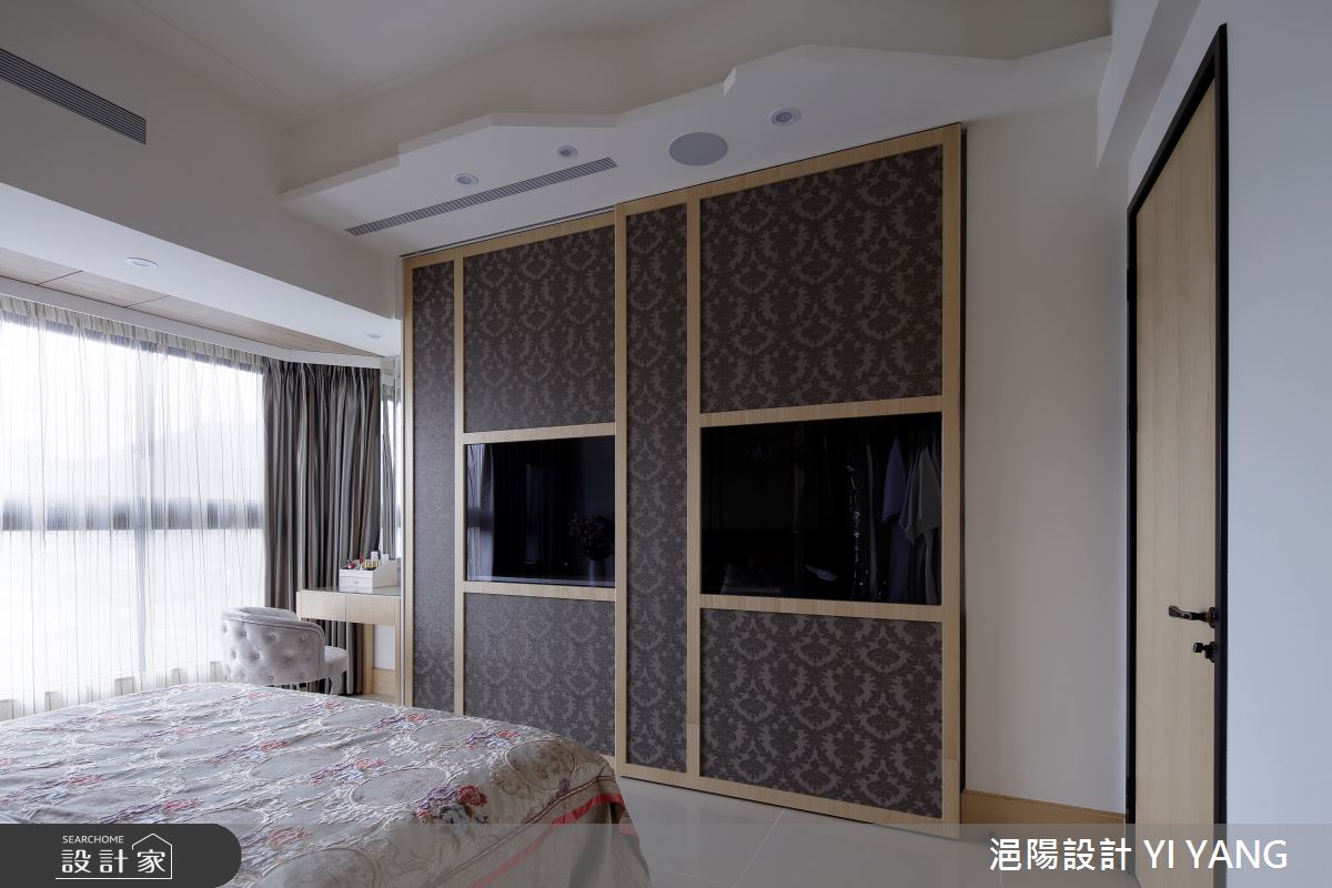 55坪新成屋(5年以下)＿奢華風臥室案例圖片＿浥陽設計 YI YANG＿浥陽_新北國泰雙璽｜奢華風之19