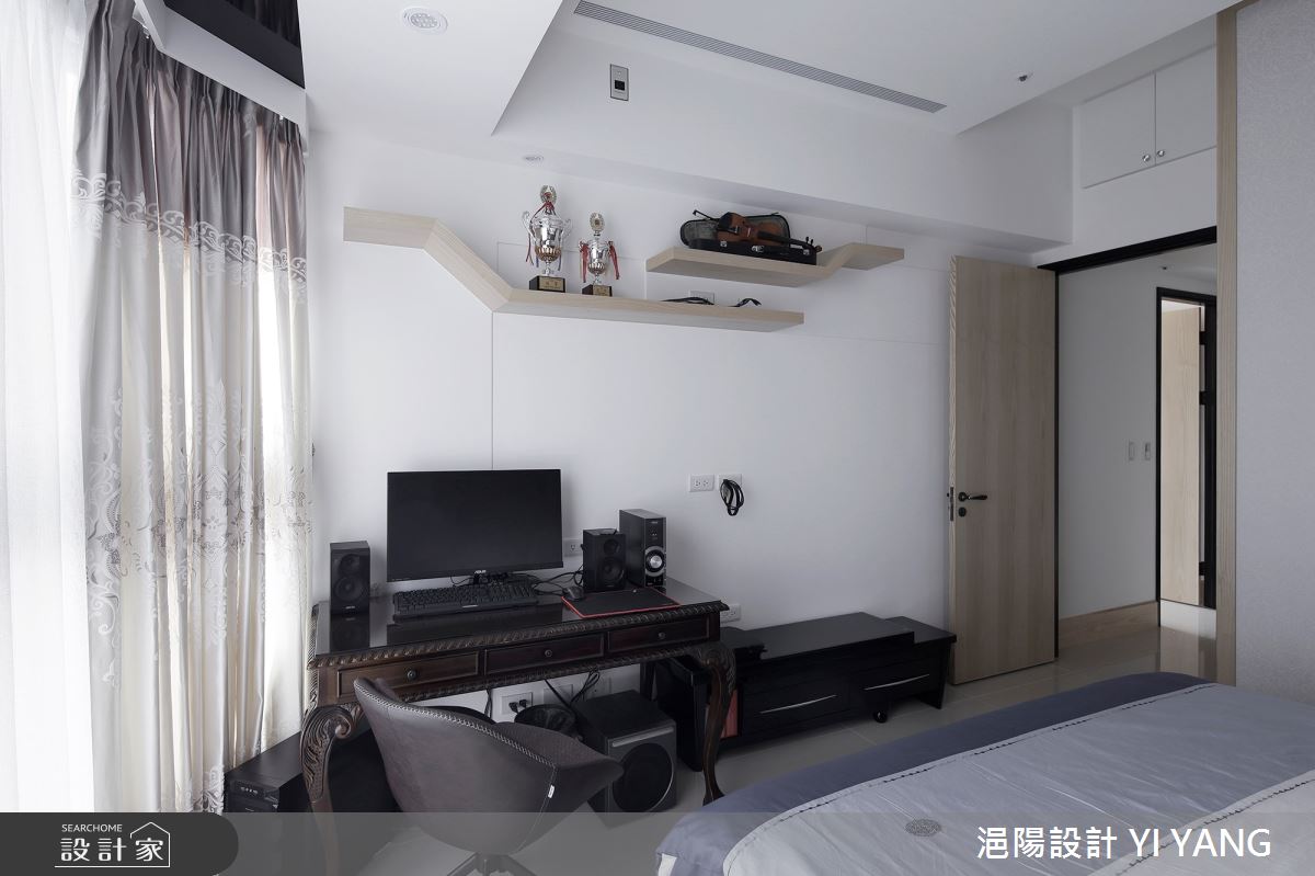 55坪新成屋(5年以下)＿奢華風臥室案例圖片＿浥陽設計 YI YANG＿浥陽_新北國泰雙璽｜奢華風之18