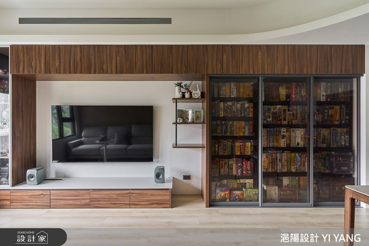 26坪＿現代北歐風客廳案例圖片＿浥陽設計 YI YANG＿浥陽_新店央北｜現代北歐風之4