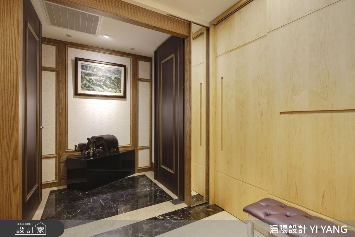 98坪毛胚屋＿現代人文風玄關案例圖片＿浥陽設計 YI YANG＿浥陽_新北中興馥｜現代人文風之1