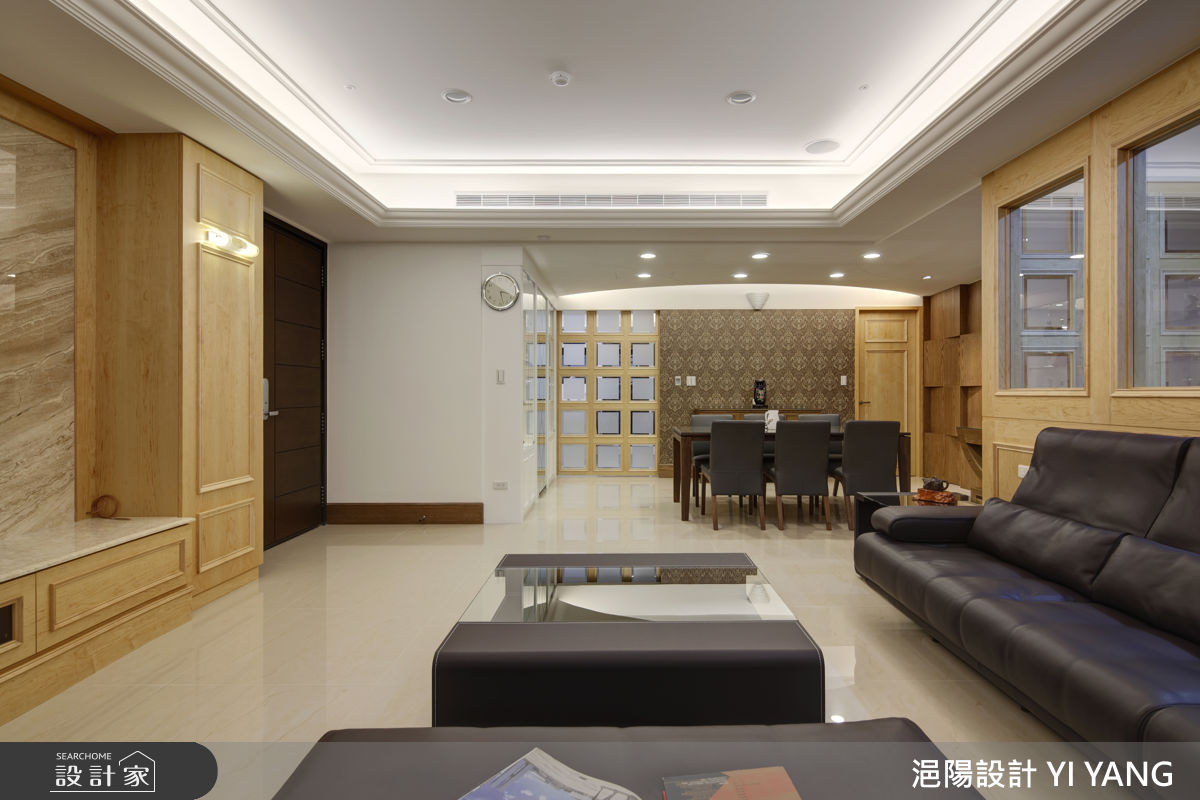 98坪毛胚屋＿現代人文風客廳餐廳案例圖片＿浥陽設計 YI YANG＿浥陽_新北中興馥｜現代人文風之13