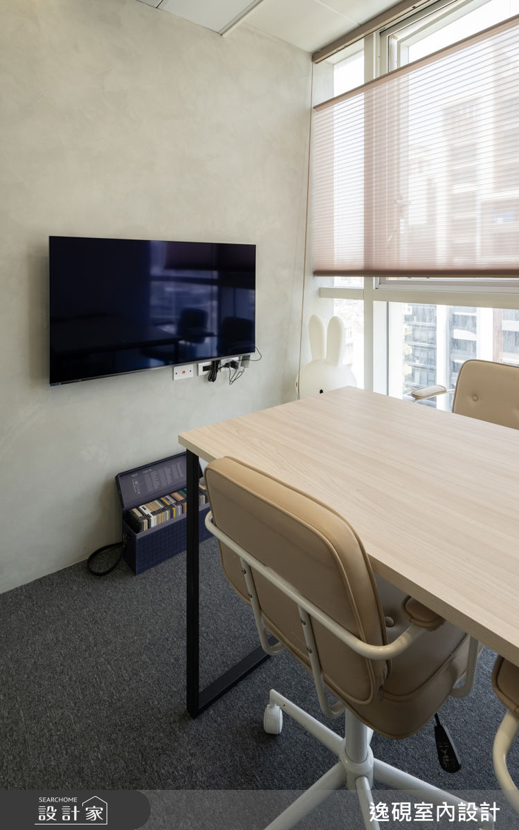 新成屋(5年以下)＿北歐風案例圖片＿逸硯室內設計＿逸硯_12.新竹｜辦公室之4