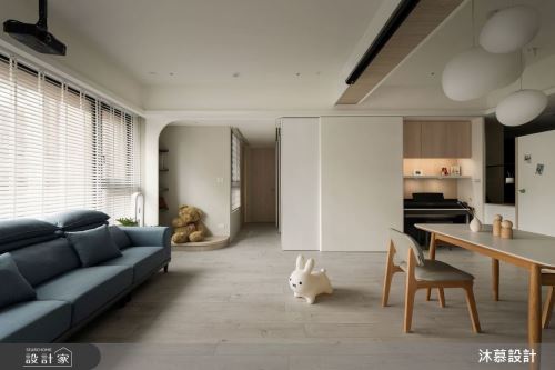 沐慕_櫃子裡有三個房間的家 I Three rooms in the cabinet_現代風