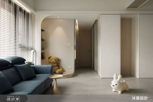 沐慕_櫃子裡有三個房間的家 I Three rooms in the cabinet_現代風