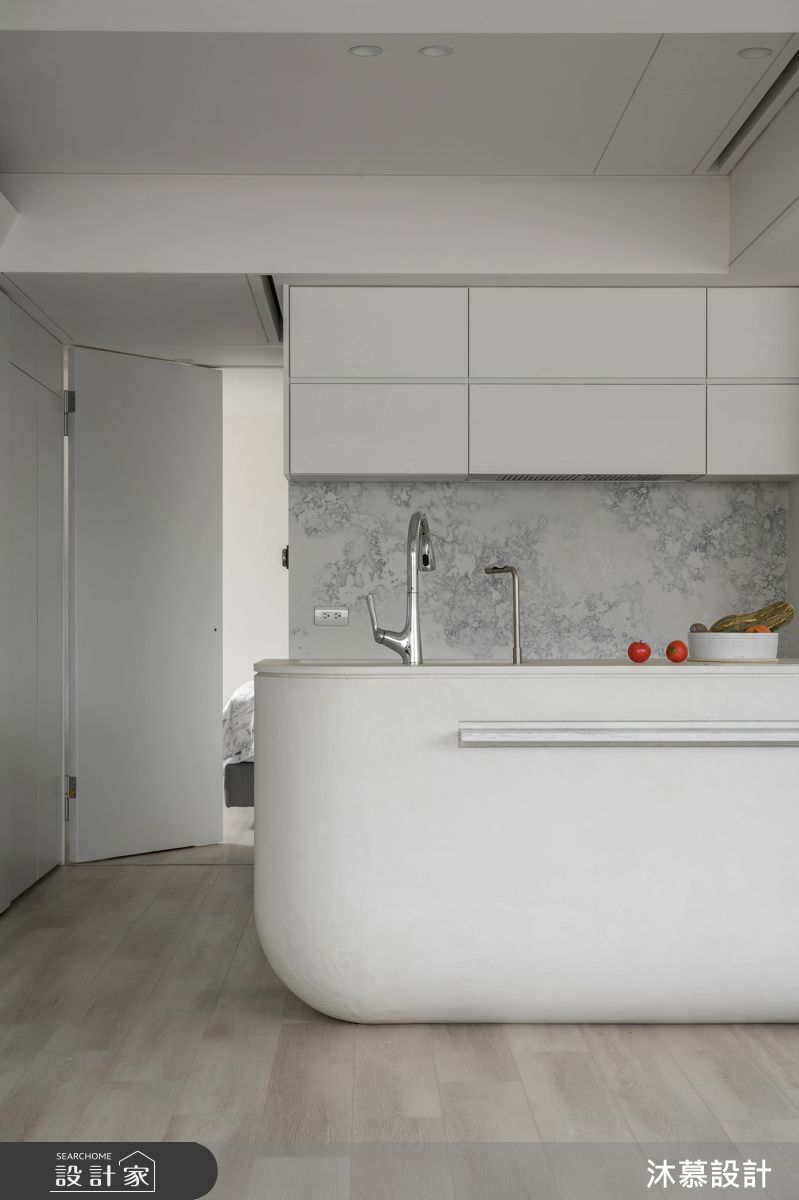 60坪老屋(31~40年)＿現代風廚房中島案例圖片＿沐慕室內設計＿沐慕_綠洲  I  Live in harmony with nature之24