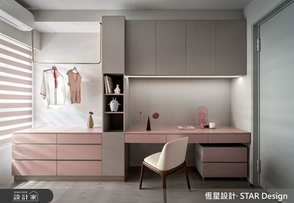 64坪毛胚屋＿優雅輕奢風客房案例圖片＿恆星室內裝修設計有限公司＿恆星_香頌美墅之24