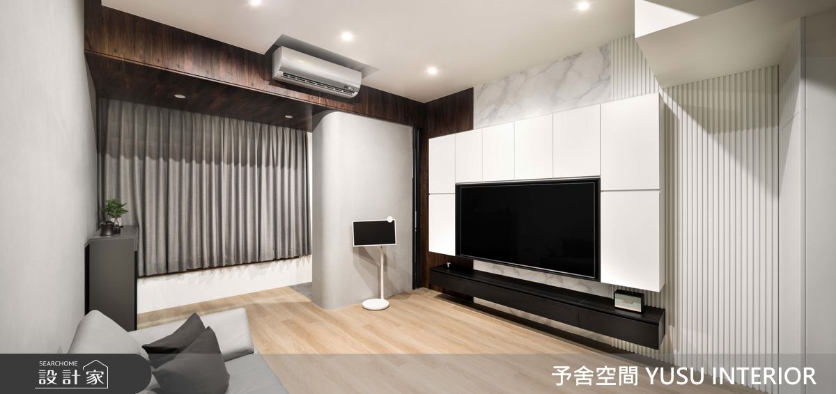 87坪老屋(31~40年)＿現代風客廳案例圖片＿予舍空間室內裝修有限公司＿予舍_01 明湖韋宅之6