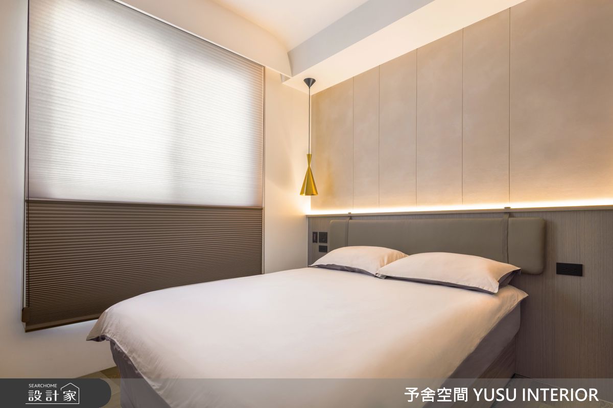 11坪新成屋(5年以下)＿現代風臥室案例圖片＿予舍空間室內裝修有限公司＿予舍_02 松耘樸石之10