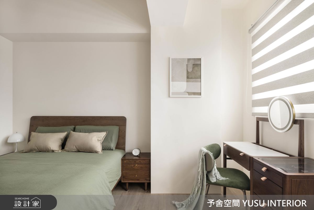 25坪老屋(31~40年)＿現代風臥室案例圖片＿予舍空間室內裝修有限公司＿予舍_溫潤靜謐的都市寓所之13