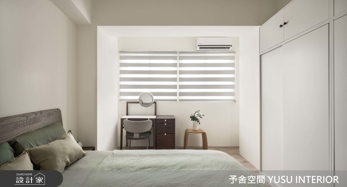 25坪老屋(31~40年)＿現代風臥室案例圖片＿予舍空間室內裝修有限公司＿予舍_溫潤靜謐的都市寓所之12