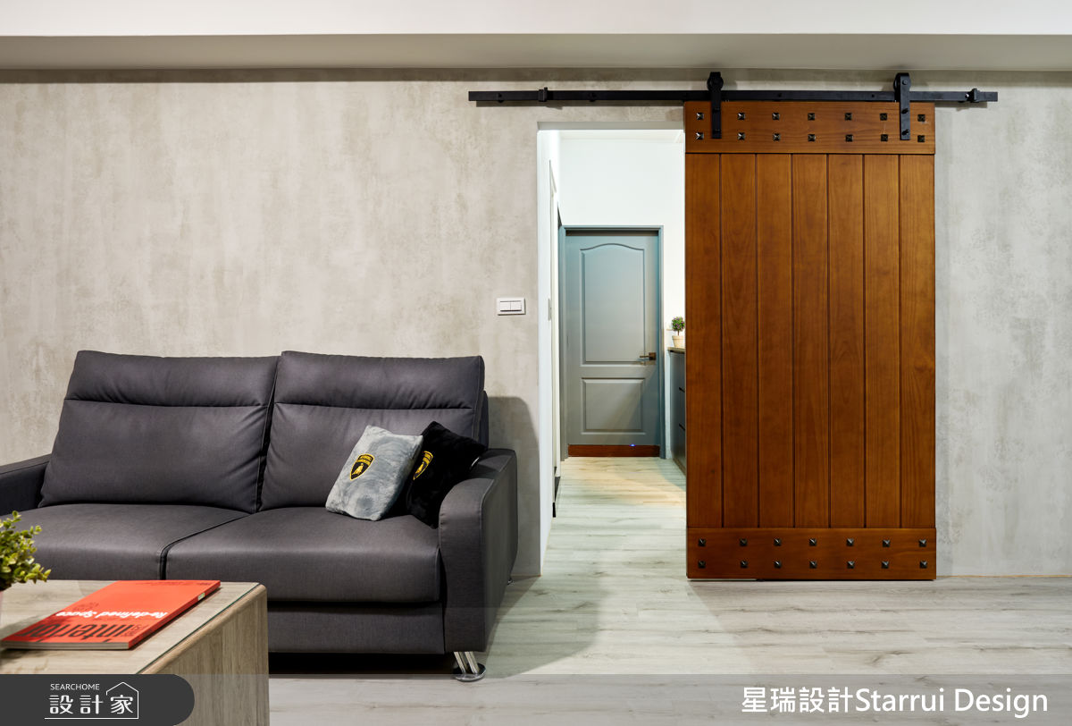 23坪老屋(16~30年)＿工業風客廳臥室案例圖片＿星瑞室內設計＿星瑞_06之8