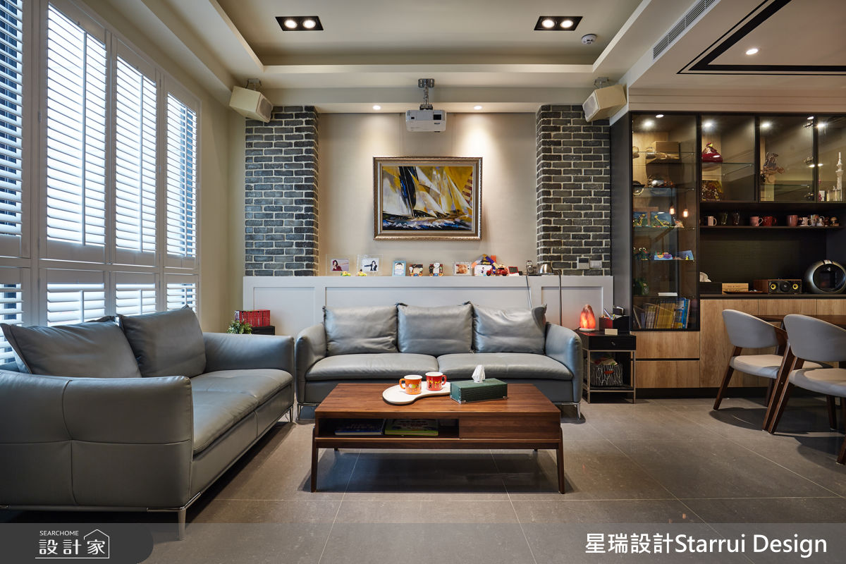 53坪老屋(16~30年)＿現代工業風客廳案例圖片＿星瑞室內設計＿星瑞_09之2