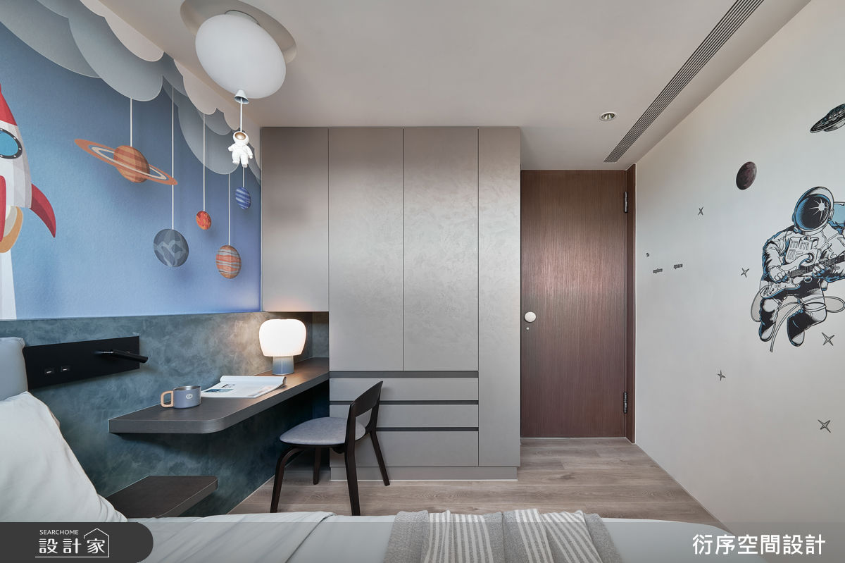 25坪預售屋＿混搭風兒童房兒童房案例圖片＿衍序空間設計 YX Interior Design (衍敘)＿衍序_03之29