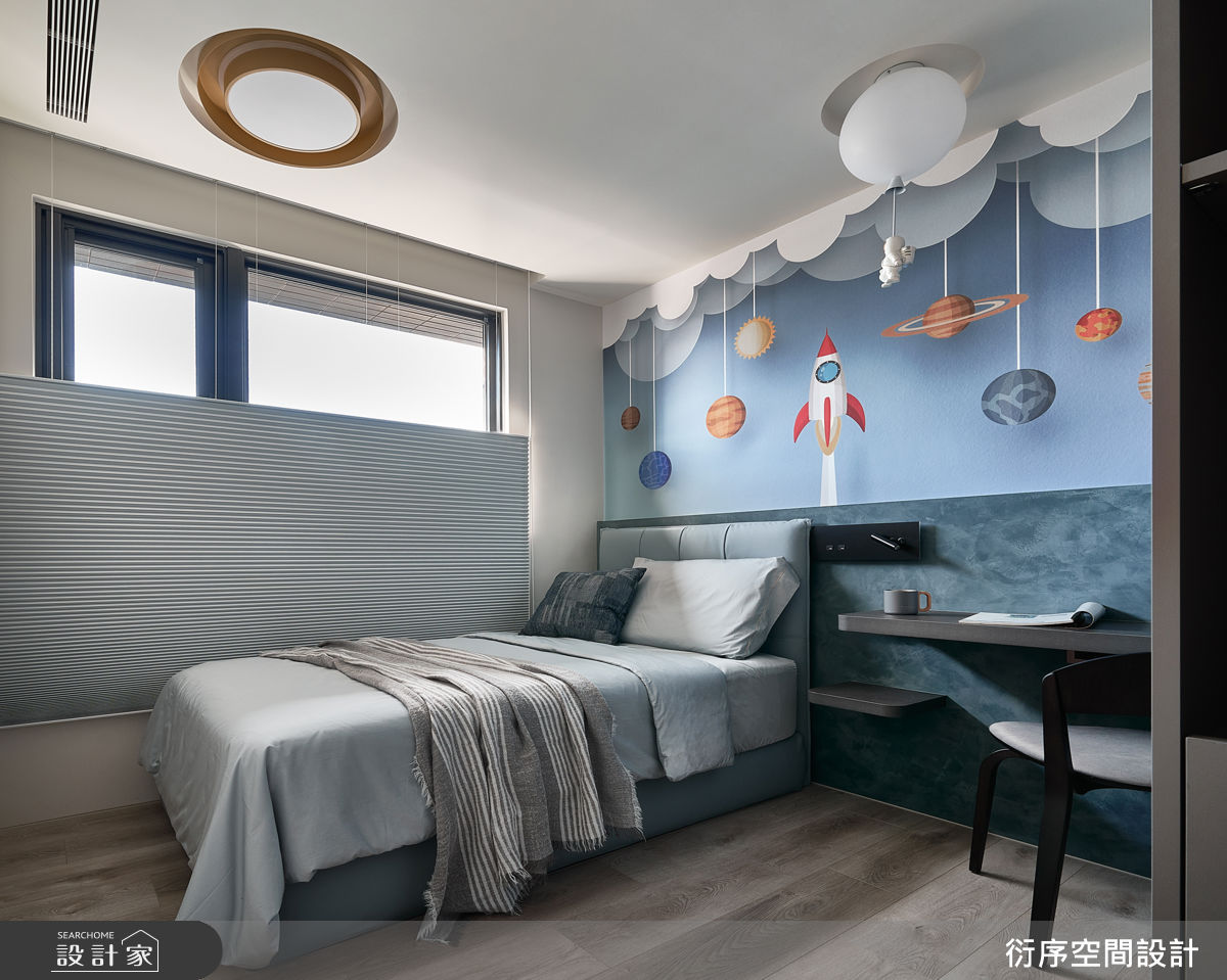 25坪預售屋＿混搭風兒童房兒童房案例圖片＿衍序空間設計 YX Interior Design (衍敘)＿衍序_03之27