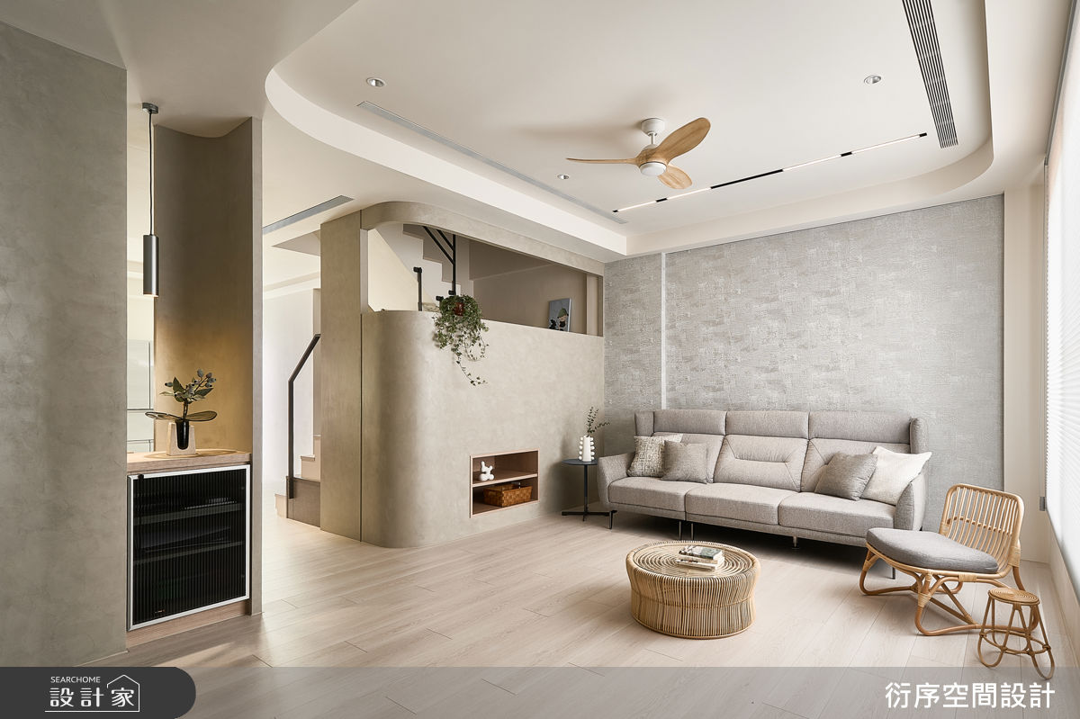 50坪老屋(16~30年)＿簡約風客廳案例圖片＿衍序空間設計 YX Interior Design (衍敘)＿衍序_254565之1