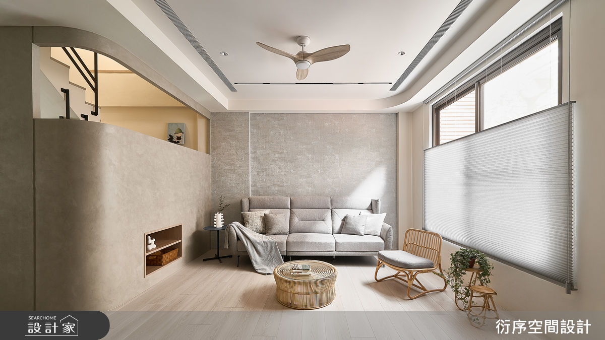 50坪老屋(16~30年)＿簡約風客廳案例圖片＿衍序空間設計 YX Interior Design (衍敘)＿衍序_254565之2