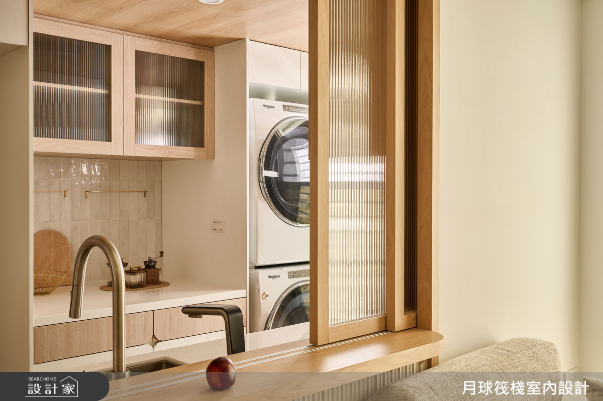 26坪老屋(16~30年)＿日式無印風廚房案例圖片＿月球筏棧室內設計＿月球筏棧_08之25