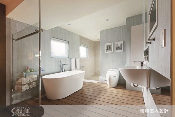 40坪新成屋(5年以下)＿現代風浴室案例圖片＿懷特室內設計＿懷特_11之13