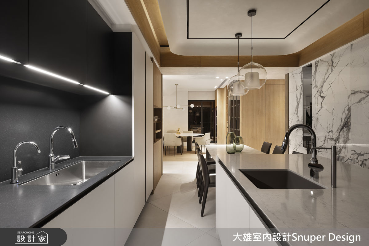 中古屋(5~15年)＿現代風餐廳中島案例圖片＿大雄室內設計Snuper Design＿大雄_161之23