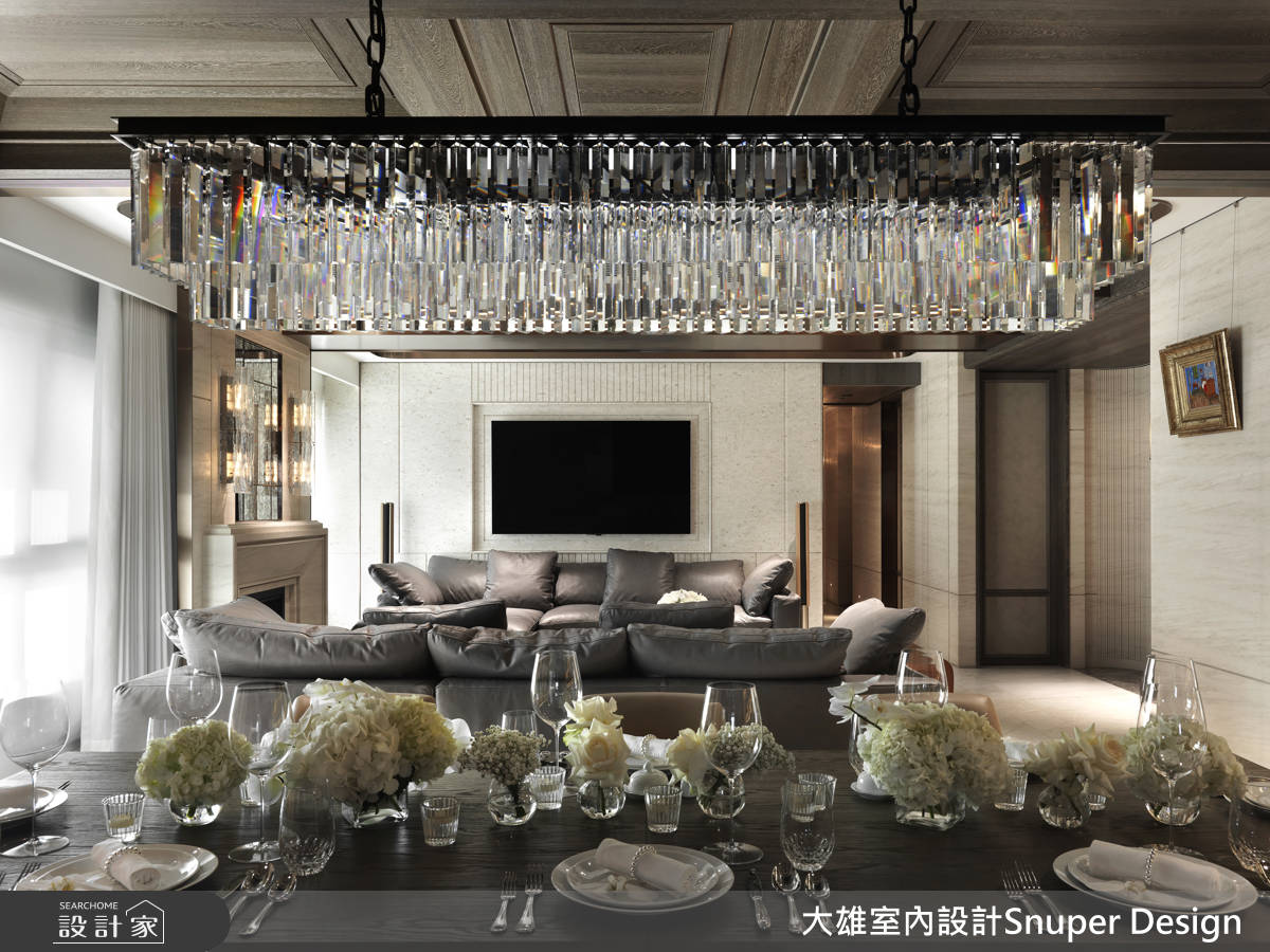120坪毛胚屋＿奢華風客廳餐廳案例圖片＿大雄室內設計Snuper Design＿大雄_162之10